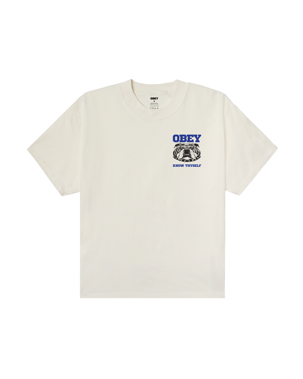 KNOW THYSELF HEAVYWEIGHT T-SHIRT - VINTAGE WHITE