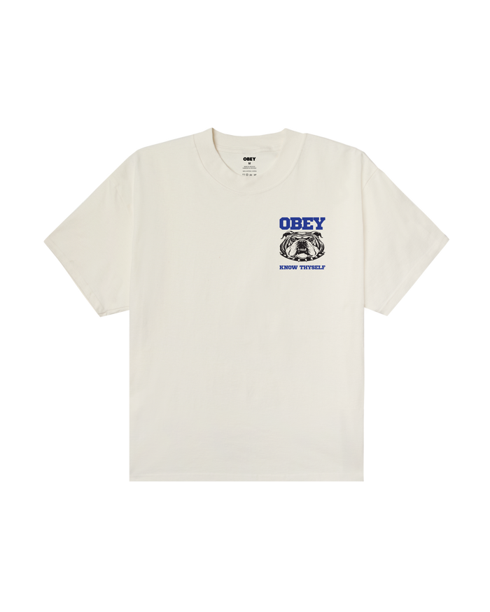 KNOW THYSELF HEAVYWEIGHT T-SHIRT - VINTAGE WHITE