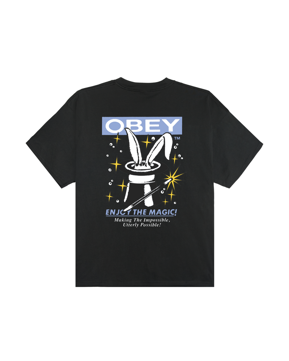 ENJOY THE MAGIC HEAVYWEIGHT T-SHIRT - VINTAGE BLACK