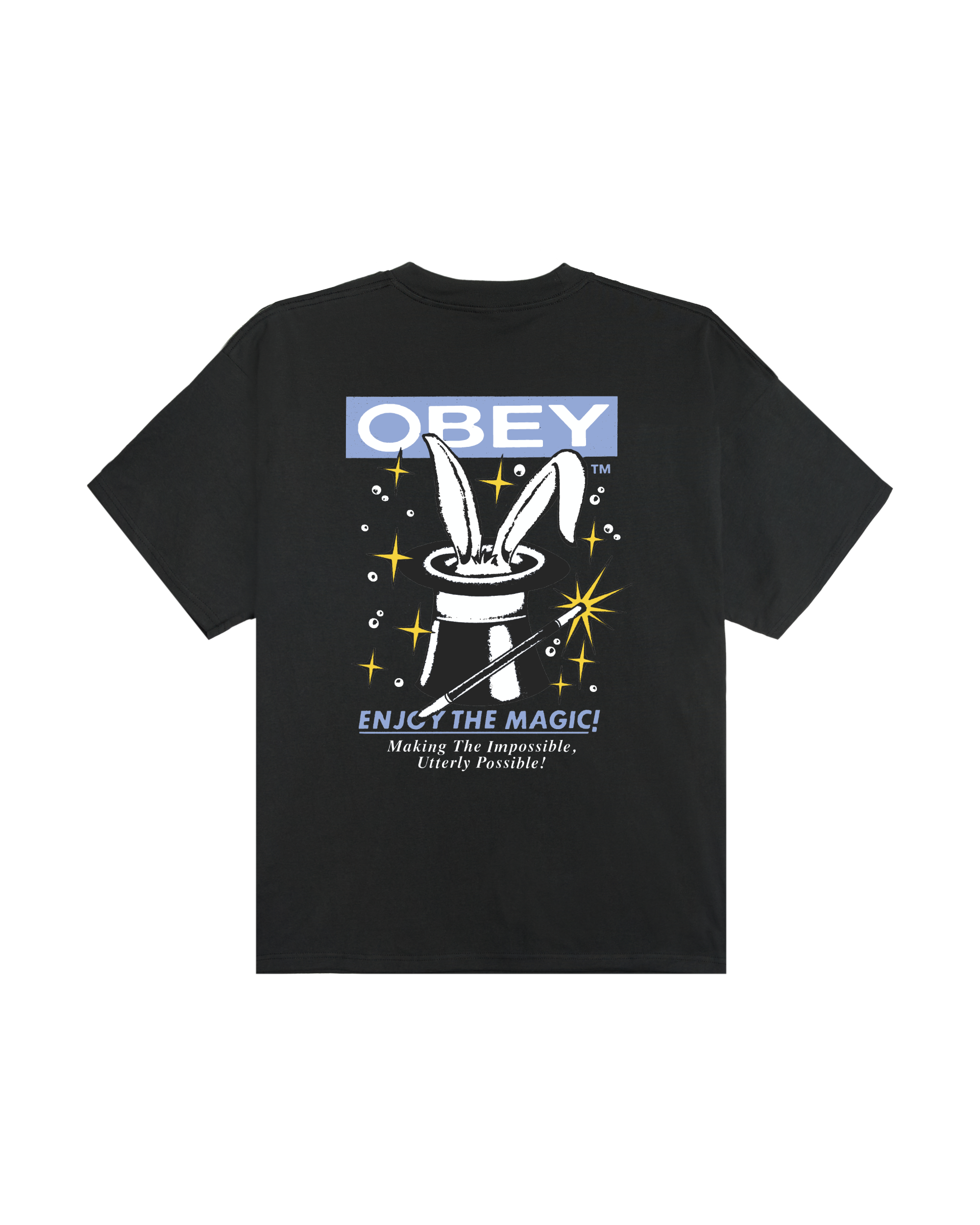 ENJOY THE MAGIC HEAVYWEIGHT T-SHIRT - VINTAGE BLACK