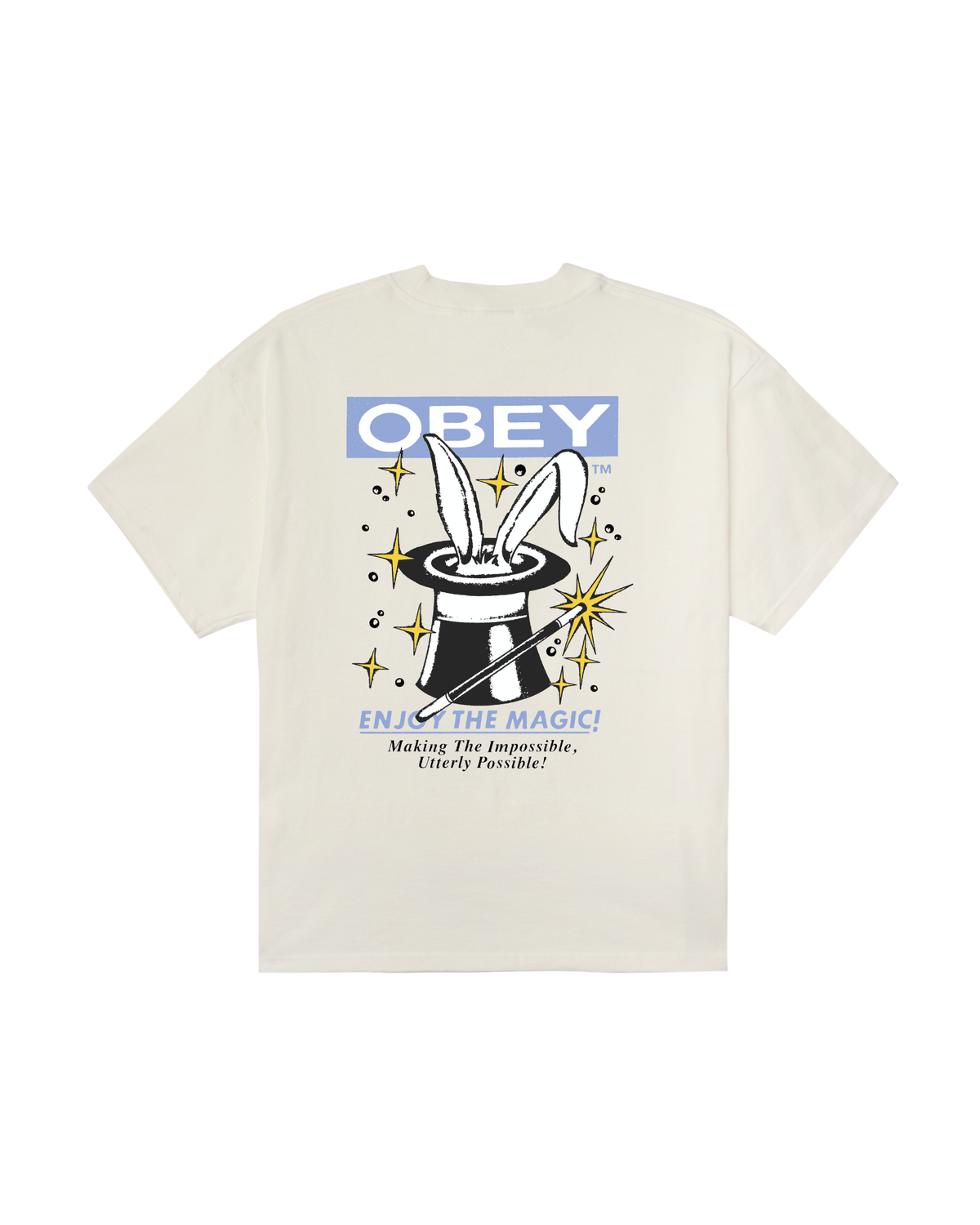 ENJOY THE MAGIC HEAVYWEIGHT T-SHIRT - VINTAGE WHITE