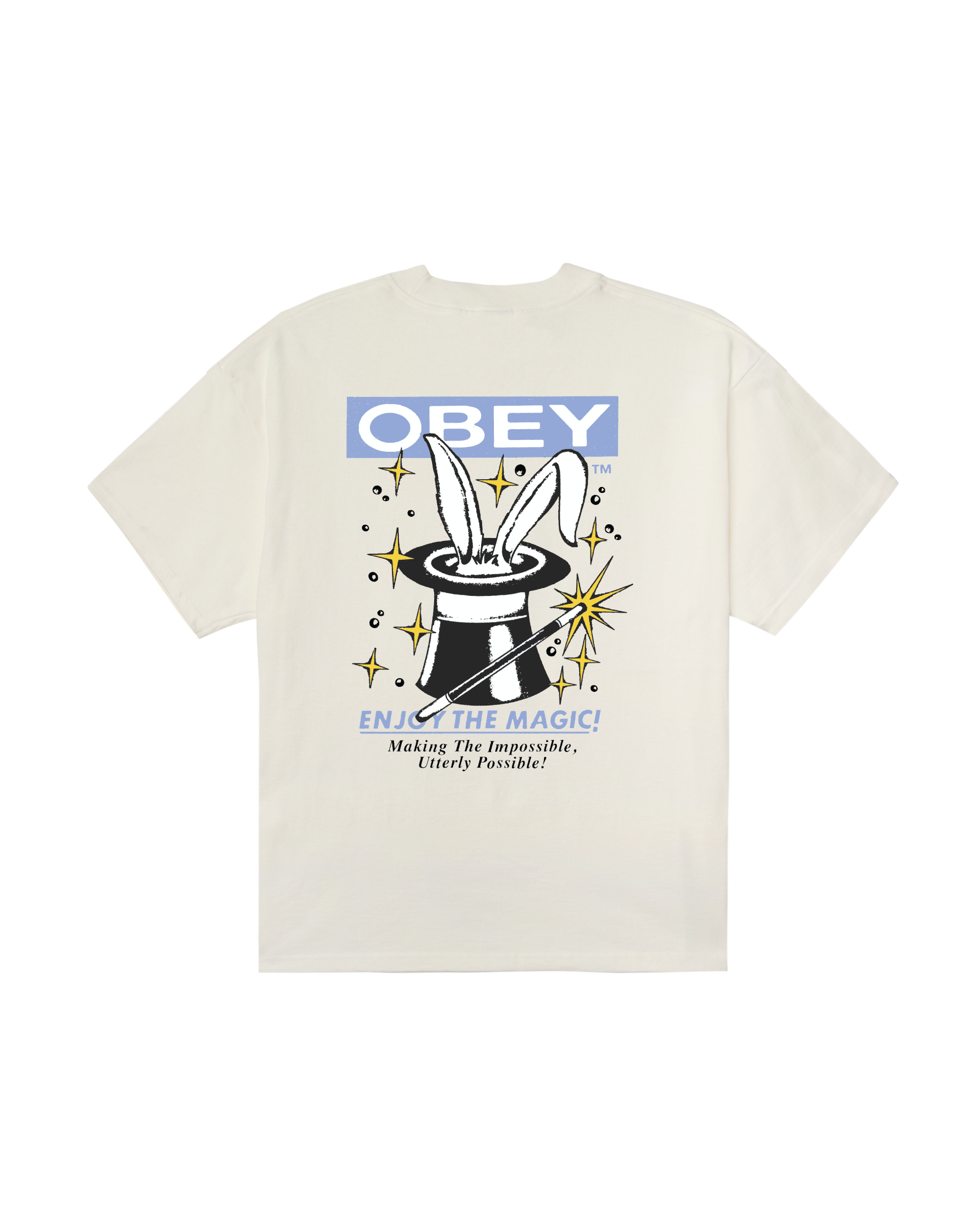 ENJOY THE MAGIC HEAVYWEIGHT T-SHIRT - VINTAGE WHITE