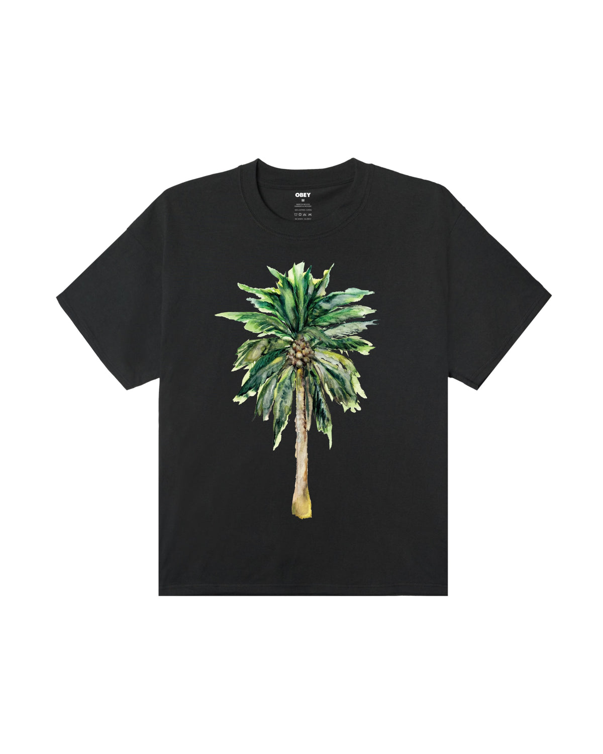 PALM HEAVYWEIGHT T-SHIRT - VINTAGE BLACK