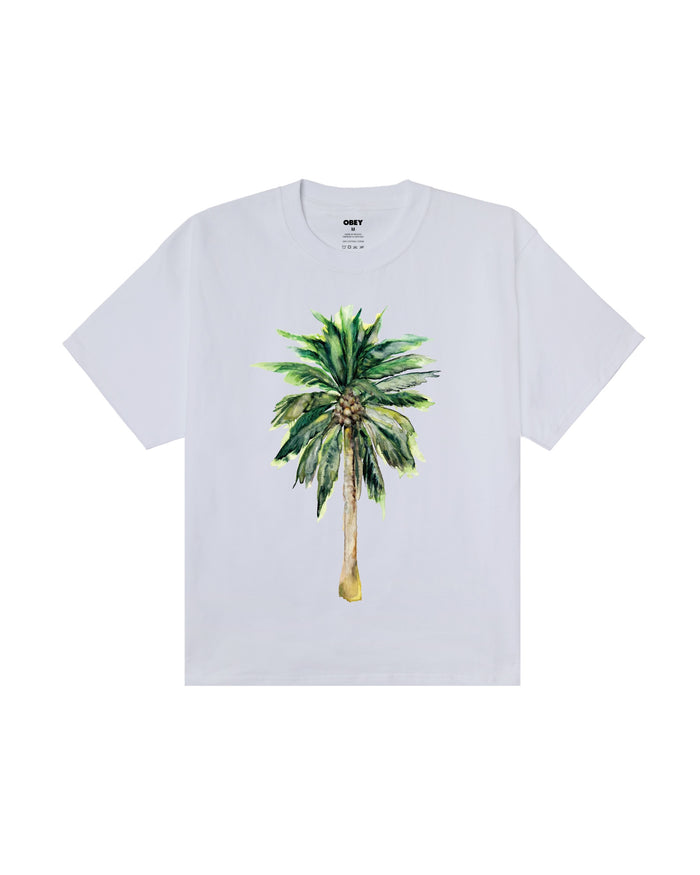 PALM HEAVYWEIGHT T-SHIRT - WHITE