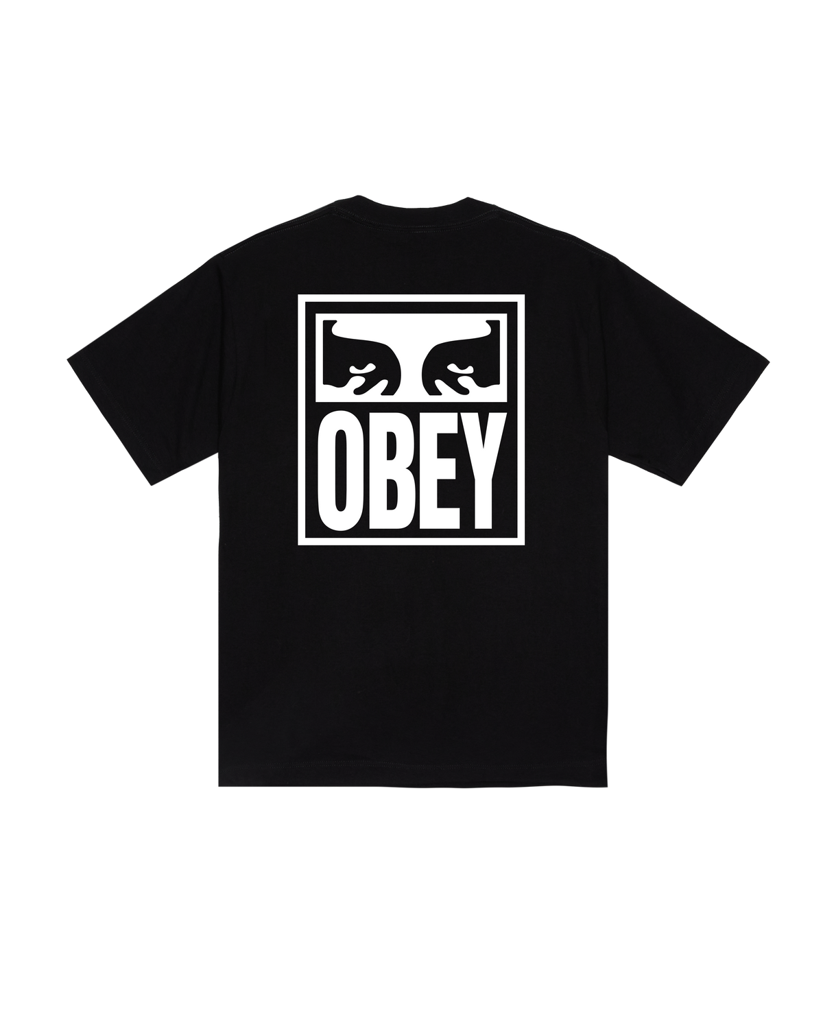 OBEY EYES ICON HEAVYWEIGHT T-SHIRT - BLACK