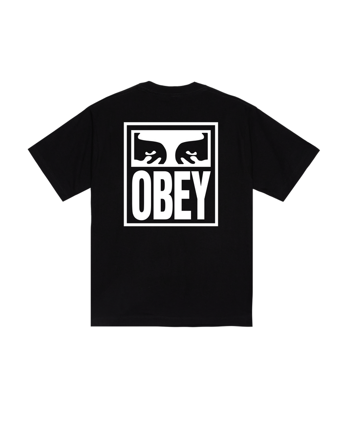 OBEY EYES ICON HEAVYWEIGHT T-SHIRT - BLACK