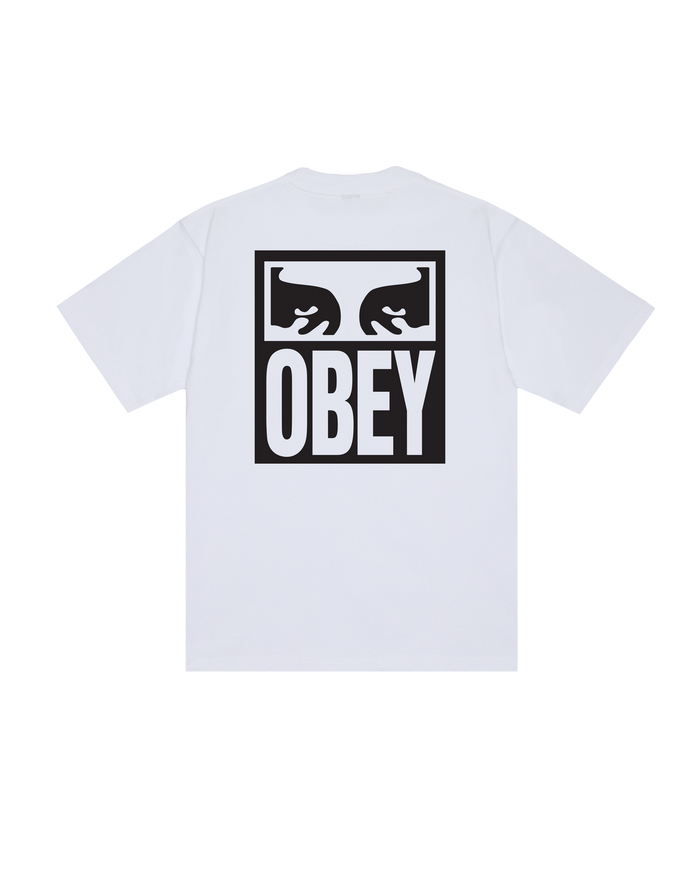 OBEY EYES ICON HEAVYWEIGHT T-SHIRT - WHITE