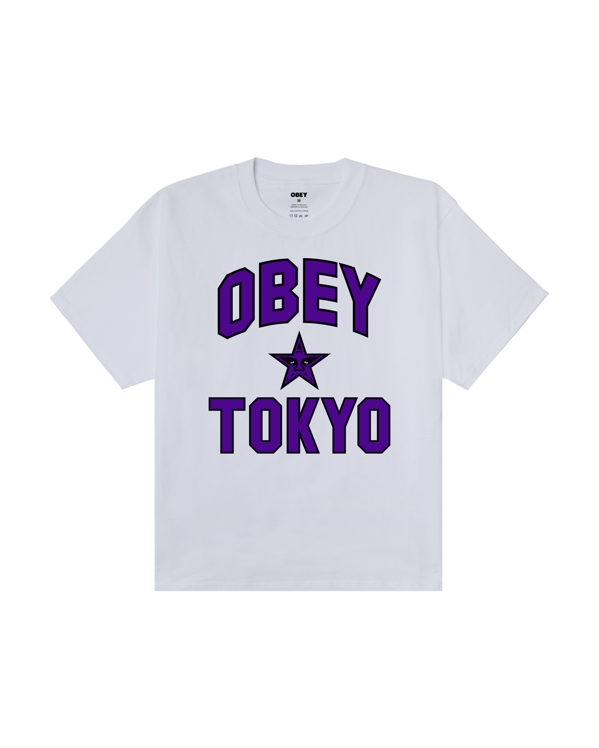 OBEY TOKYO STAR TEE - White