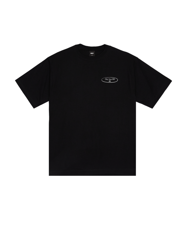 DISRUPTION HEAVYWEIGHT T-SHIRT - BLACK
