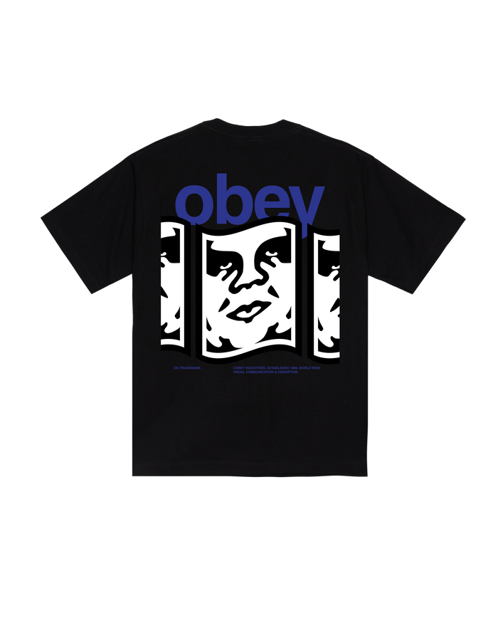 DISRUPTION HEAVYWEIGHT T-SHIRT - BLACK
