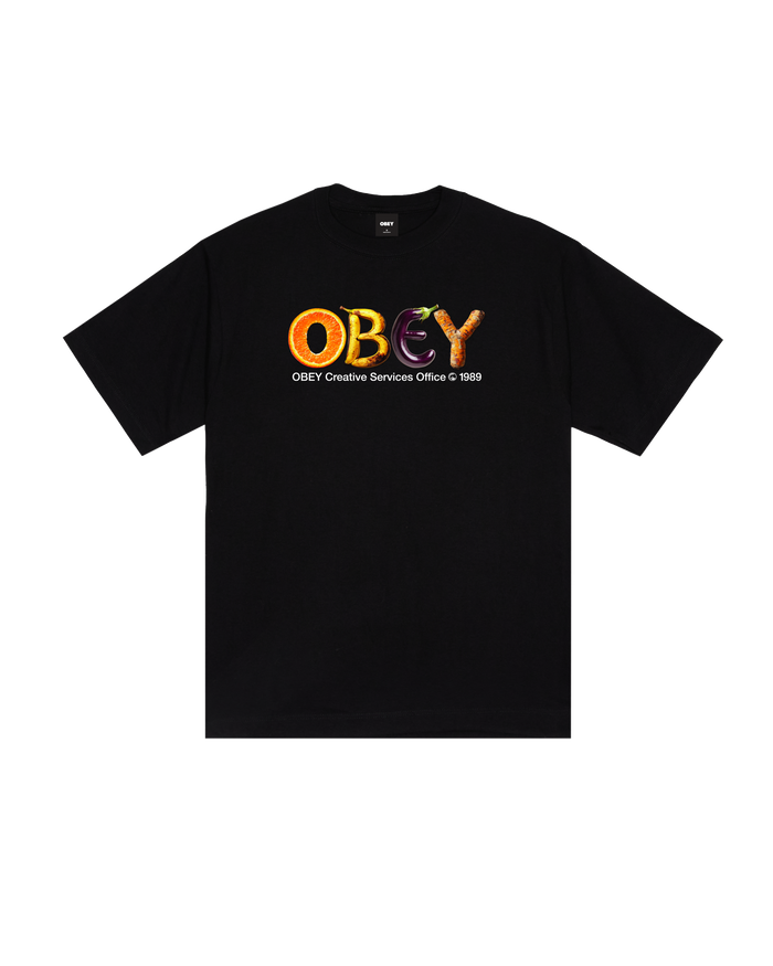 CREATIVE SERVICES OFFICE HEAVYWEIGHT T-SHIRT - BLACK