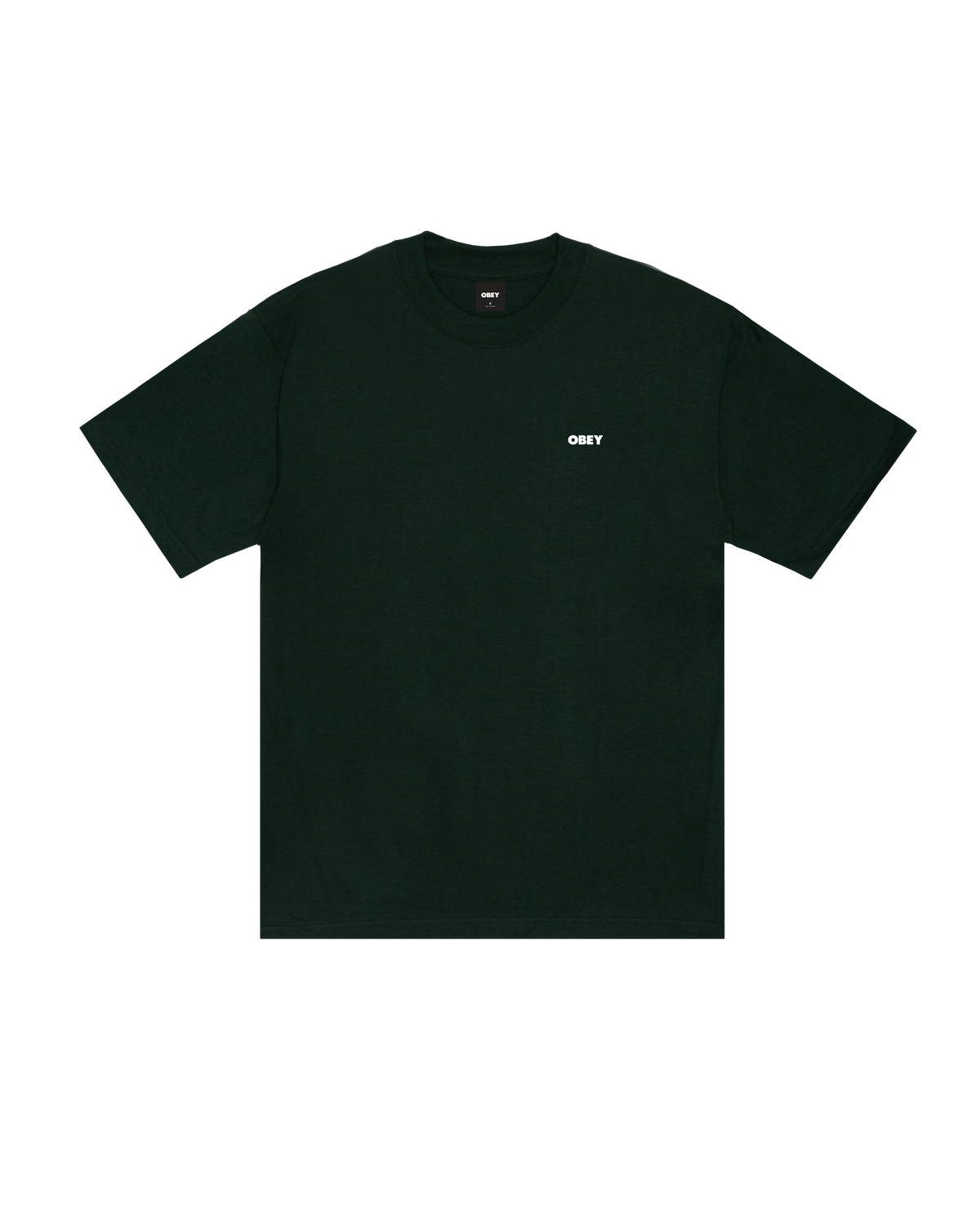 QUARTER EYE ICON HEAVYWEIGHT T-SHIRT - FOREST GREEN