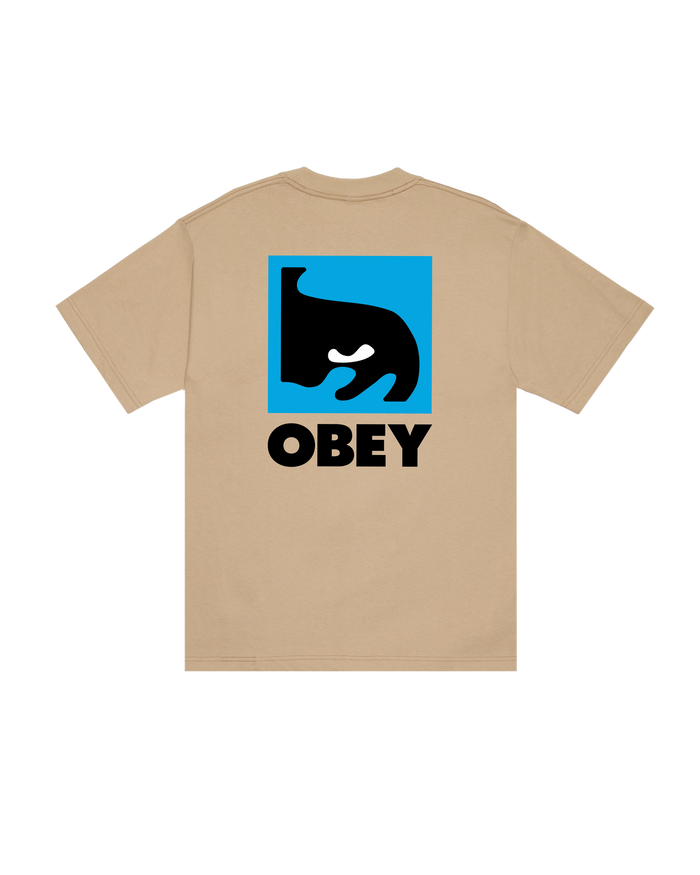 QUARTER EYE ICON HEAVYWEIGHT T-SHIRT - SAND