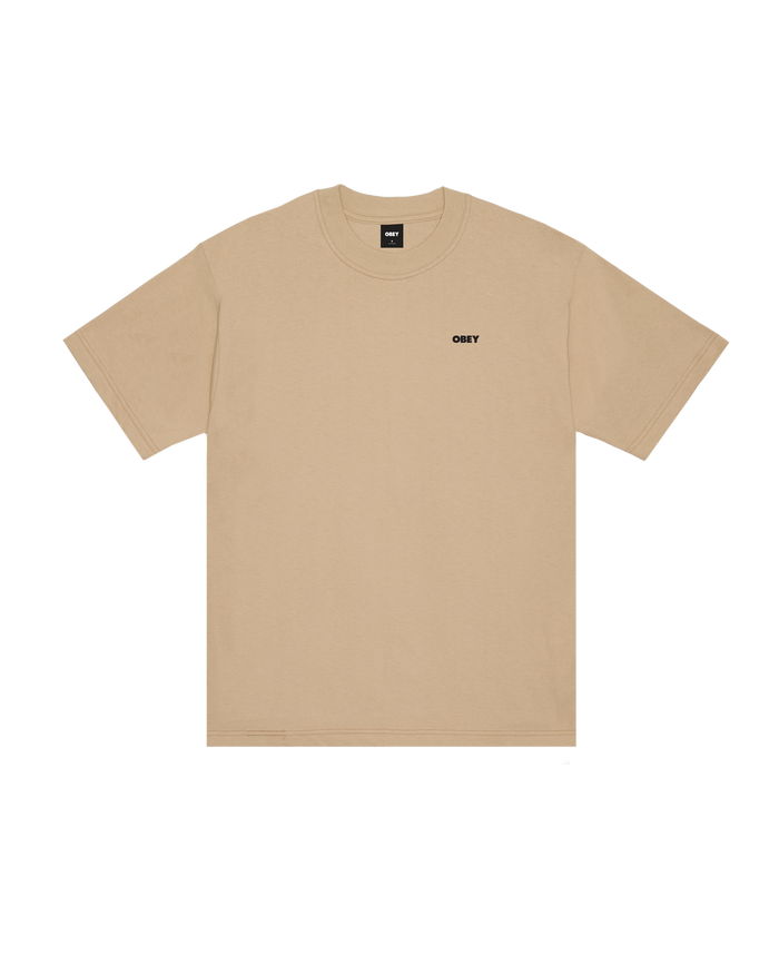 QUARTER EYE ICON HEAVYWEIGHT T-SHIRT - SAND
