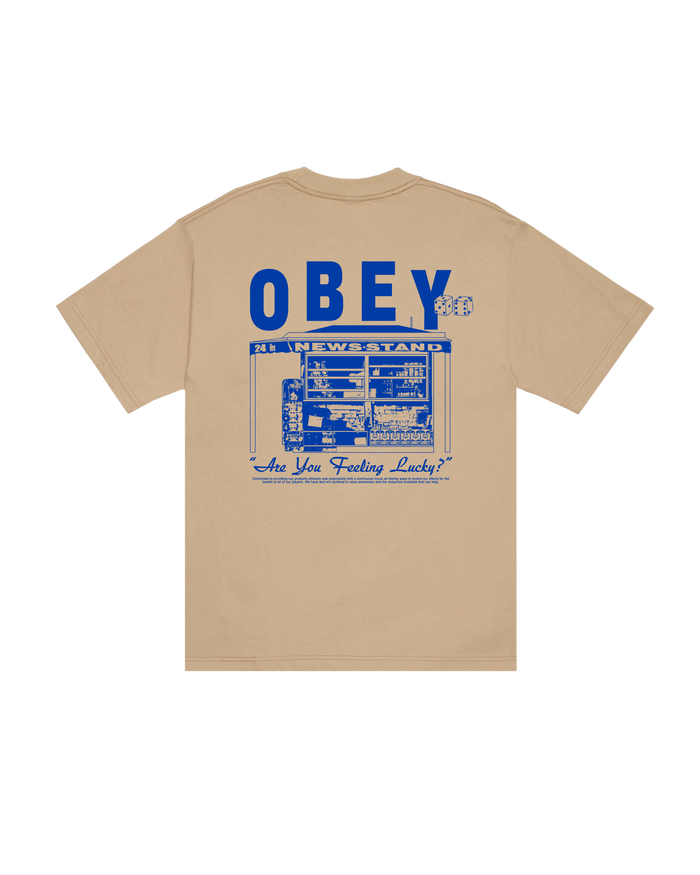 NEWSTAND HEAVYWEIGHT T-SHIRT - SAND