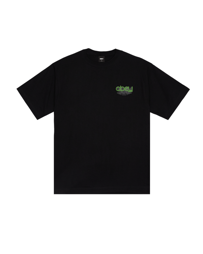 VISUAL RESEARCH HEAVYWEIGHT T-SHIRT - BLACK