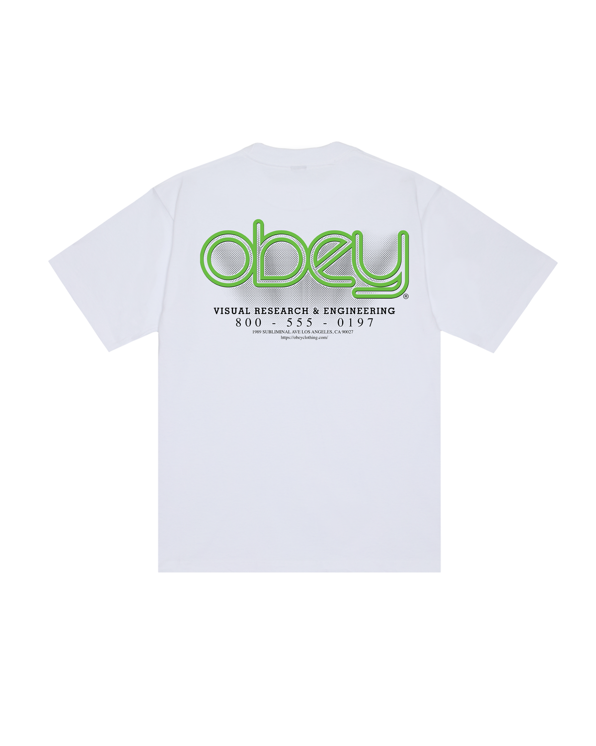 VISUAL RESEARCH HEAVYWEIGHT T-SHIRT - WHITE