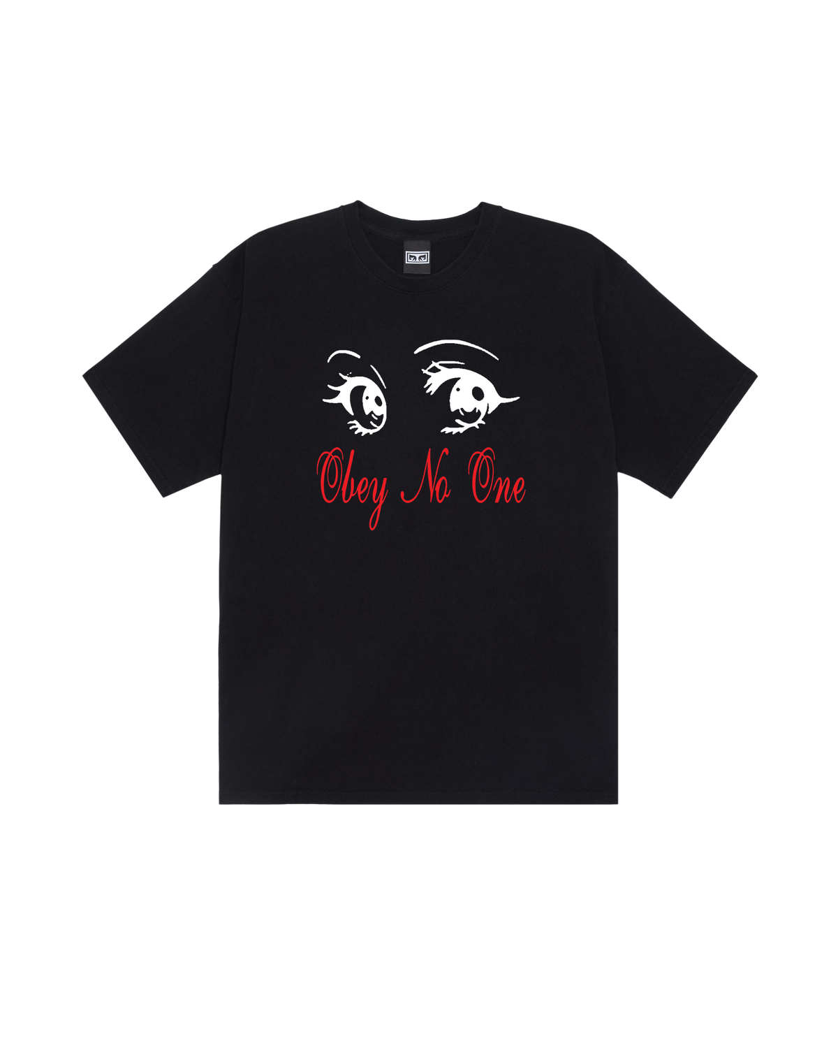 NO ONE EYES OVERSIZED T-SHIRT - BLACK