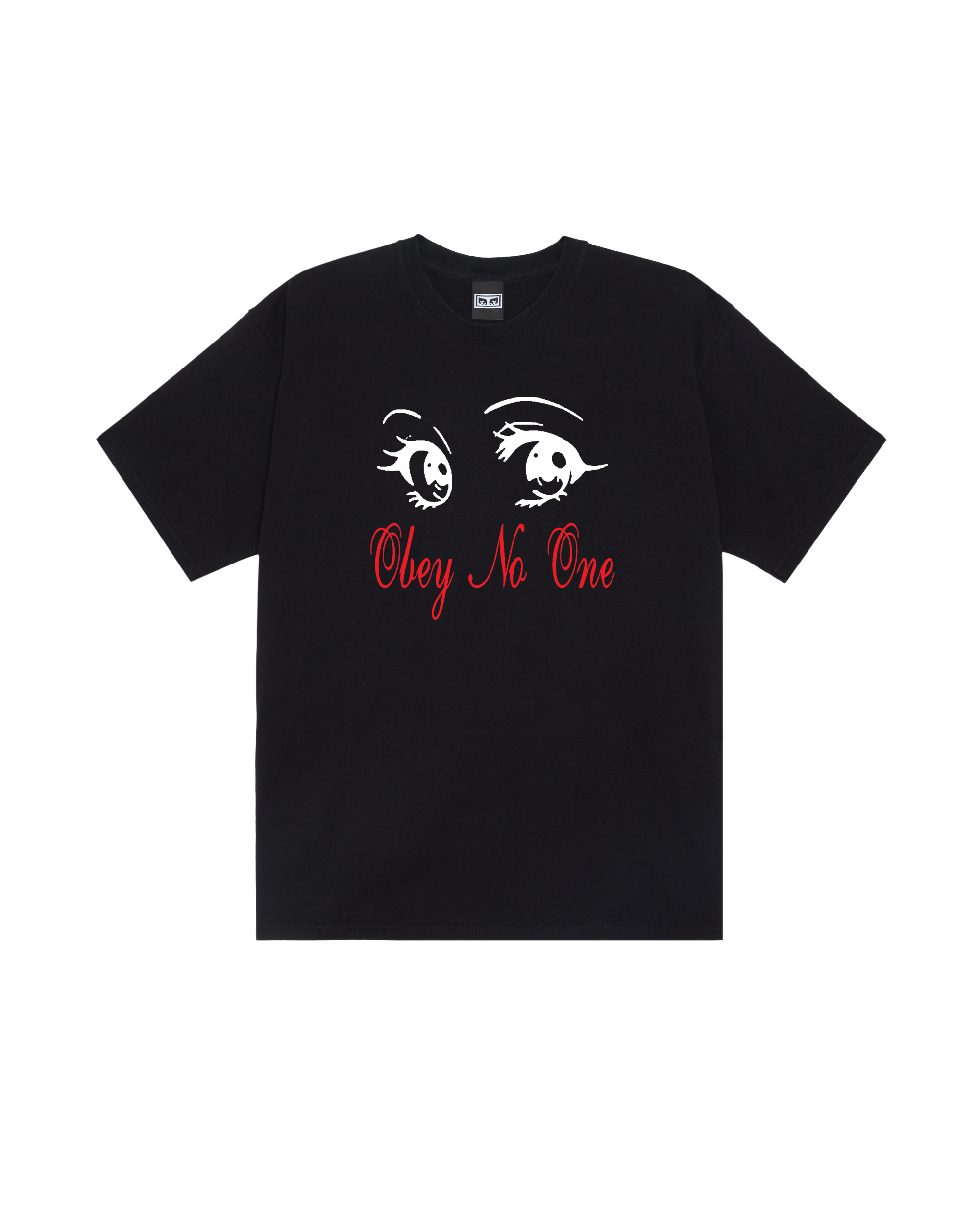 NO ONE EYES OVERSIZED T-SHIRT - BLACK