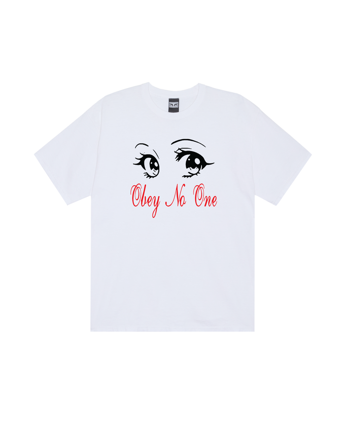 NO ONE EYES OVERSIZED T-SHIRT - WHITE