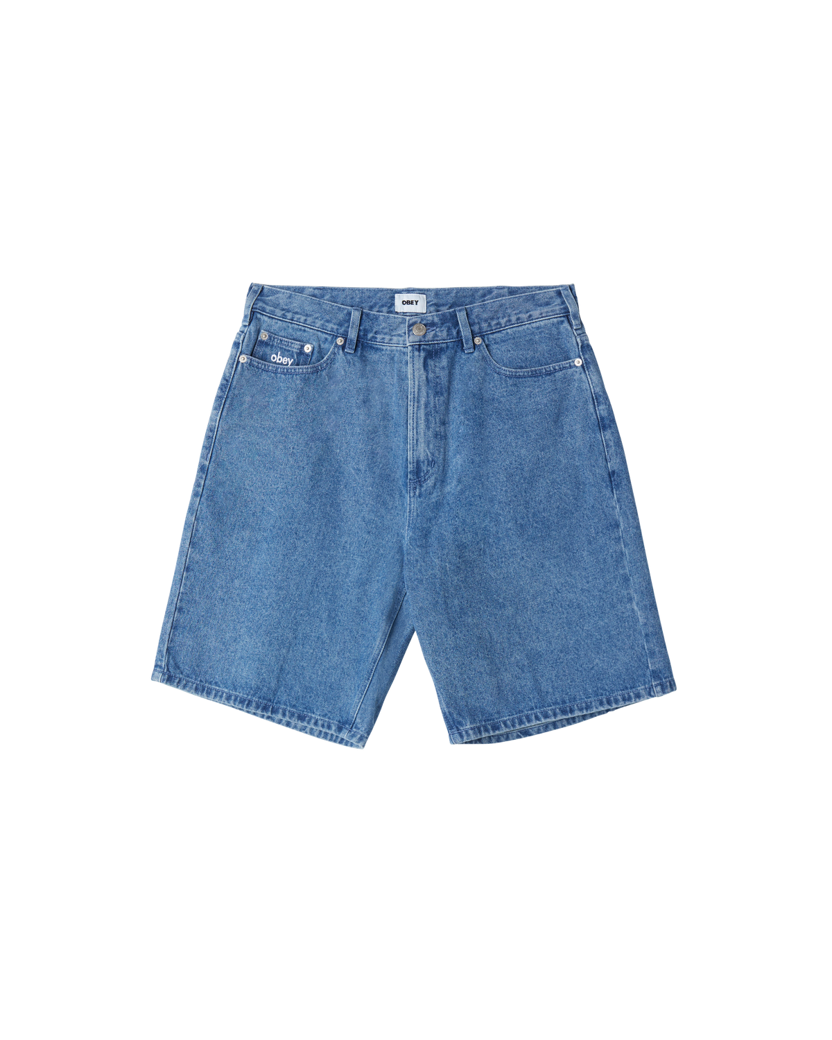 BIGWIG BAGGY DENIM SHORT - LIGHT INDIGO