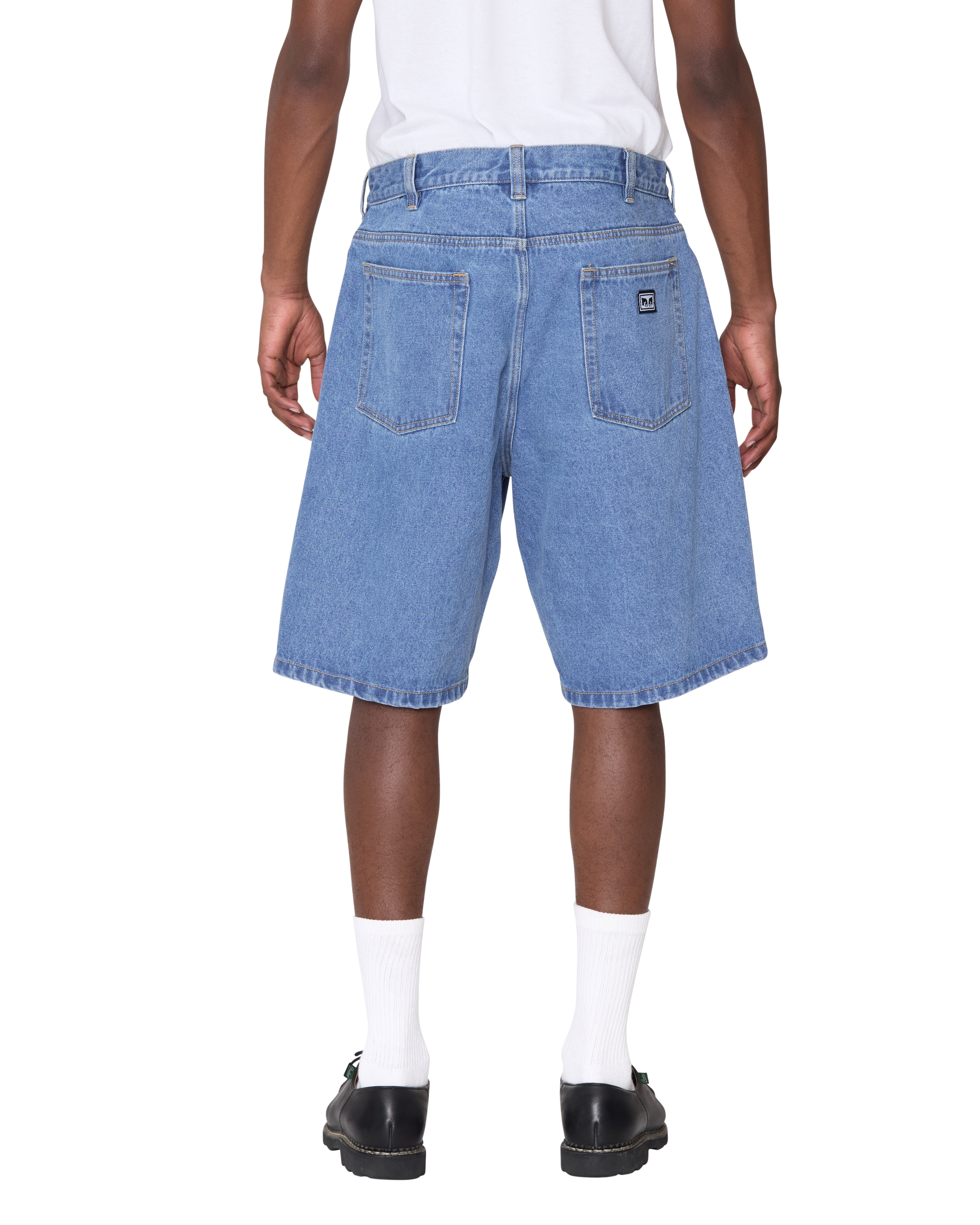 BIGWIG BAGGY DENIM SHORT - LIGHT INDIGO