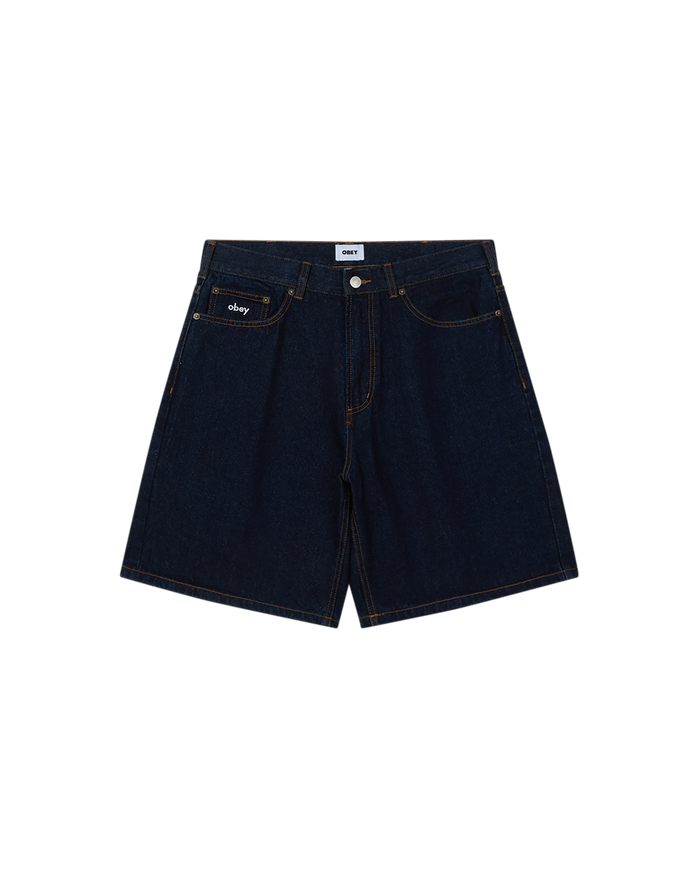 BIGWIG BAGGY DENIM SHORT - RINSE INDIGO