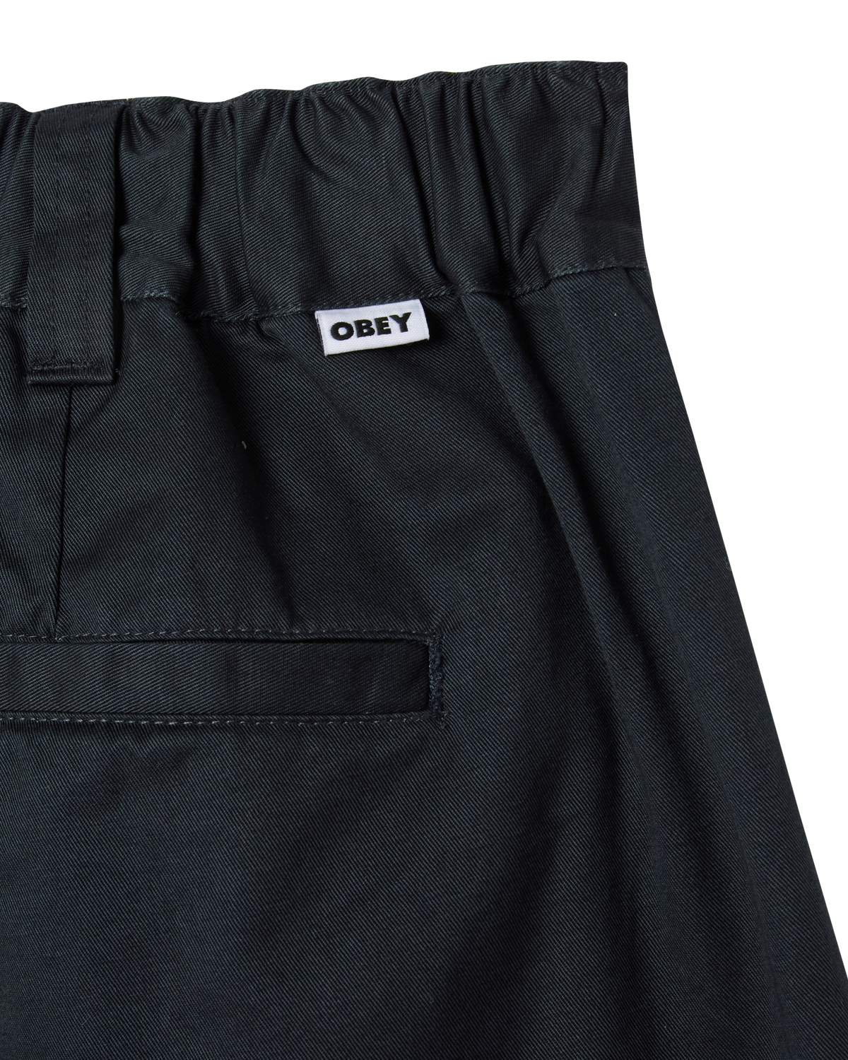 FOSTER PLEATED SHORT - BLACK