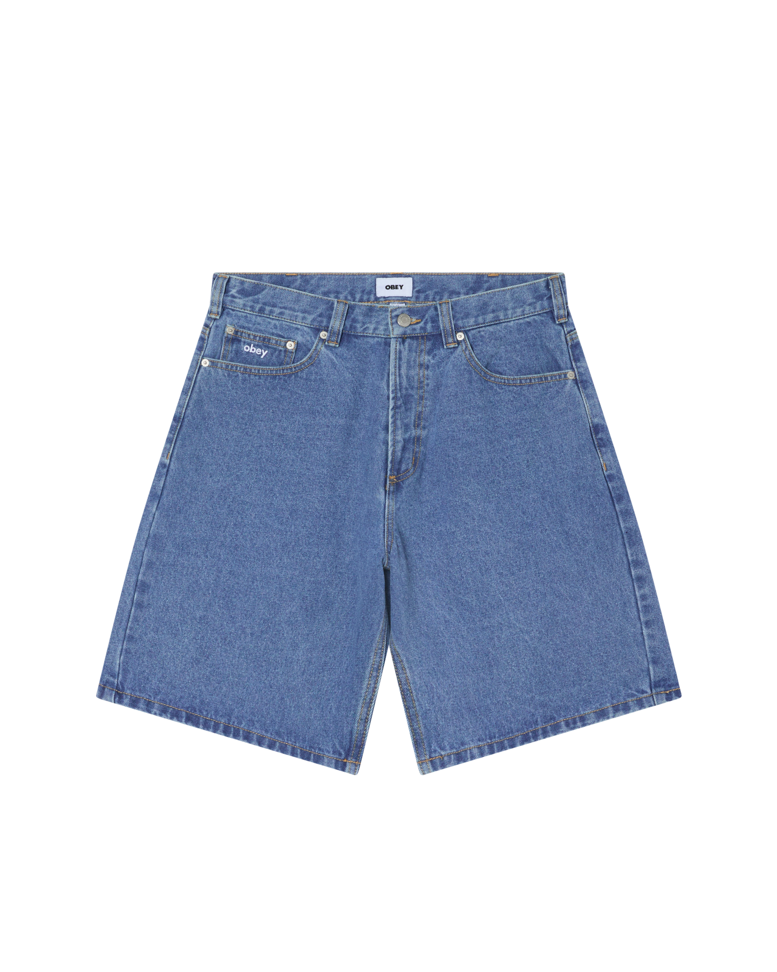 BIGWIG BAGGY DENIM SHORT - LIGHT INDIGO