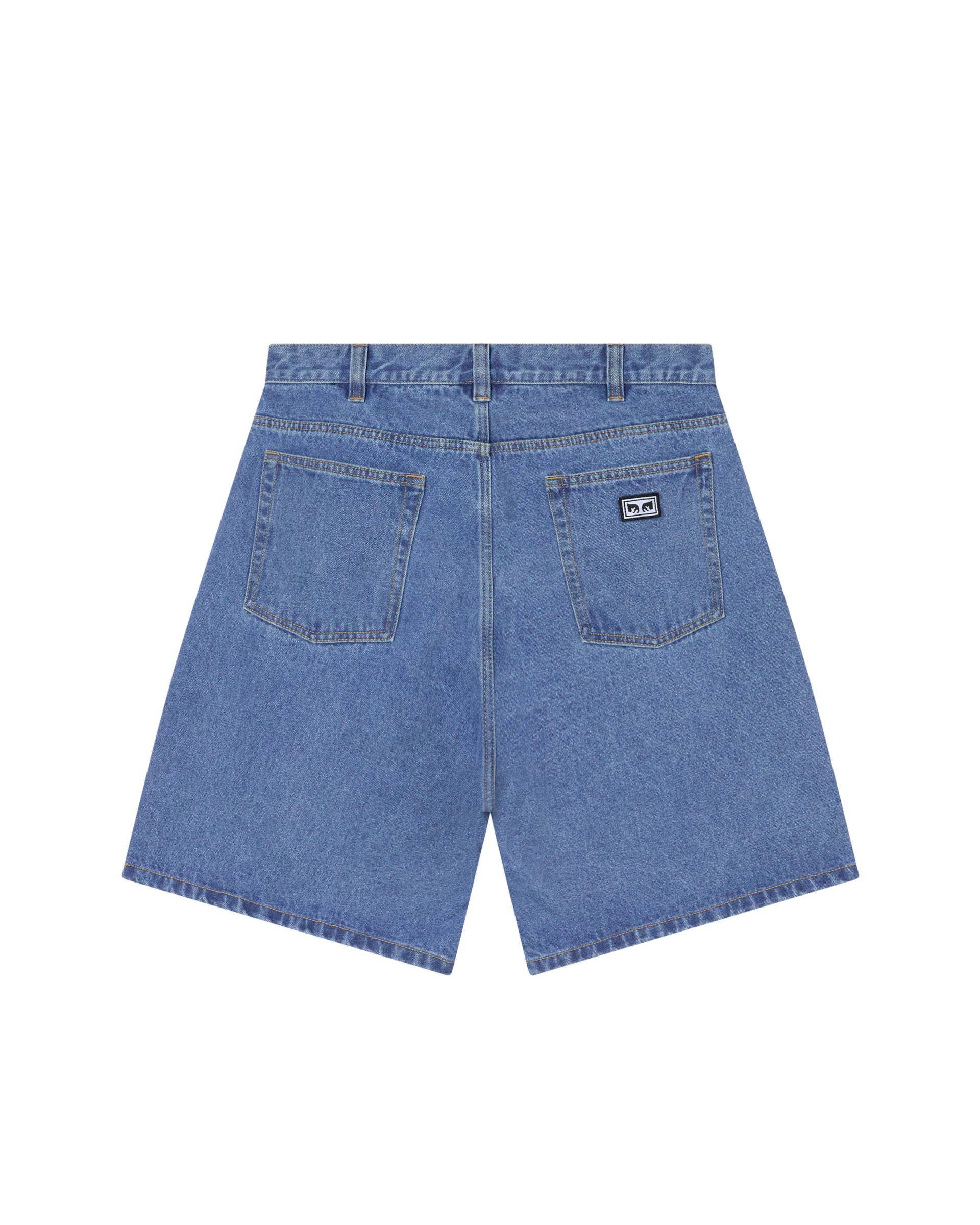 BIGWIG BAGGY DENIM SHORT - LIGHT INDIGO – OBEY CLOTHING JP