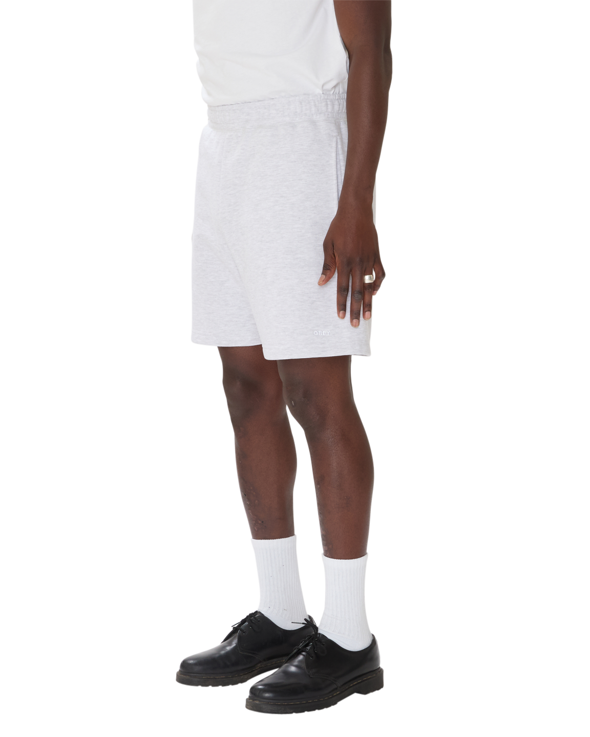 EST. WORKS BOLD SWEAT SHORT - ASH GREY