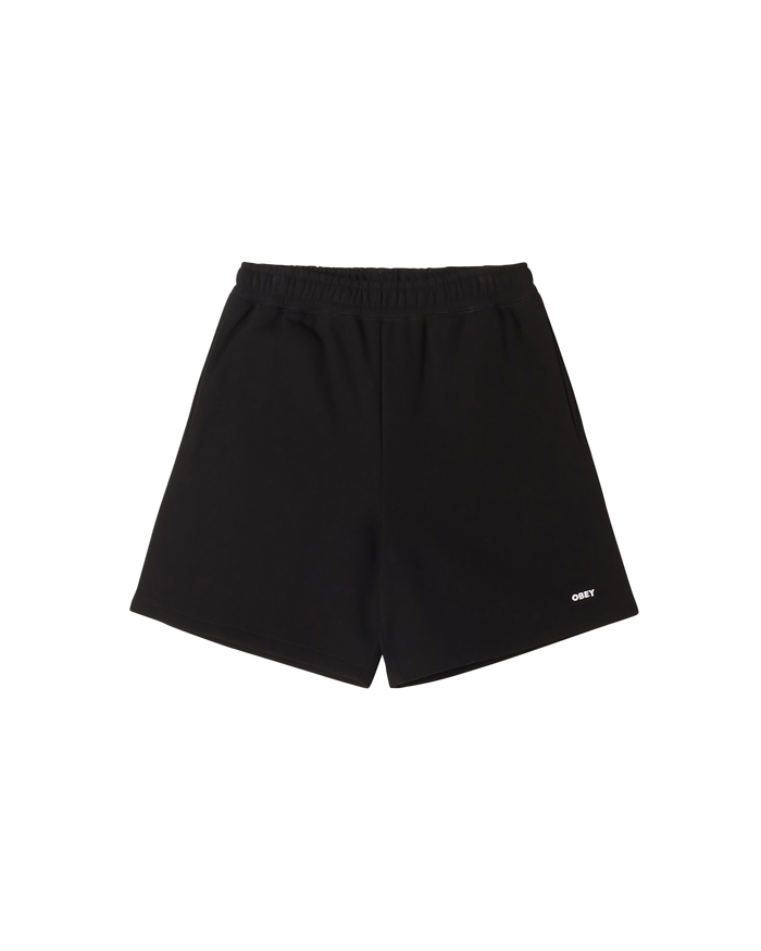 EST. WORKS BOLD SWEAT SHORT - BLACK
