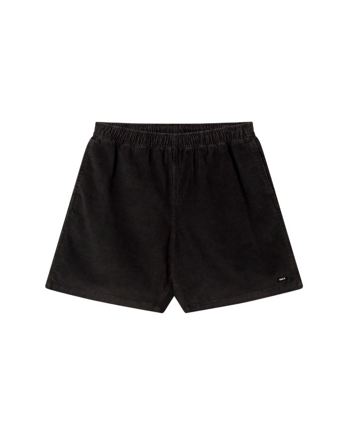 HORIZON SHORT - BLACK FADED WASH