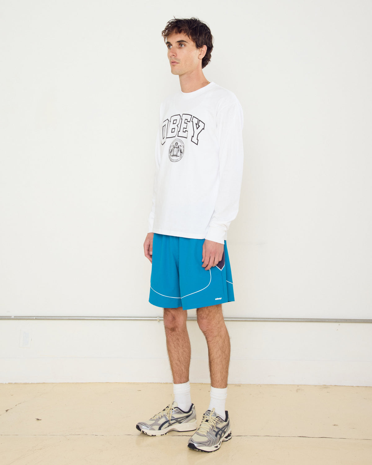 CORNER SHORT - MYKONOS BLUE MULTI