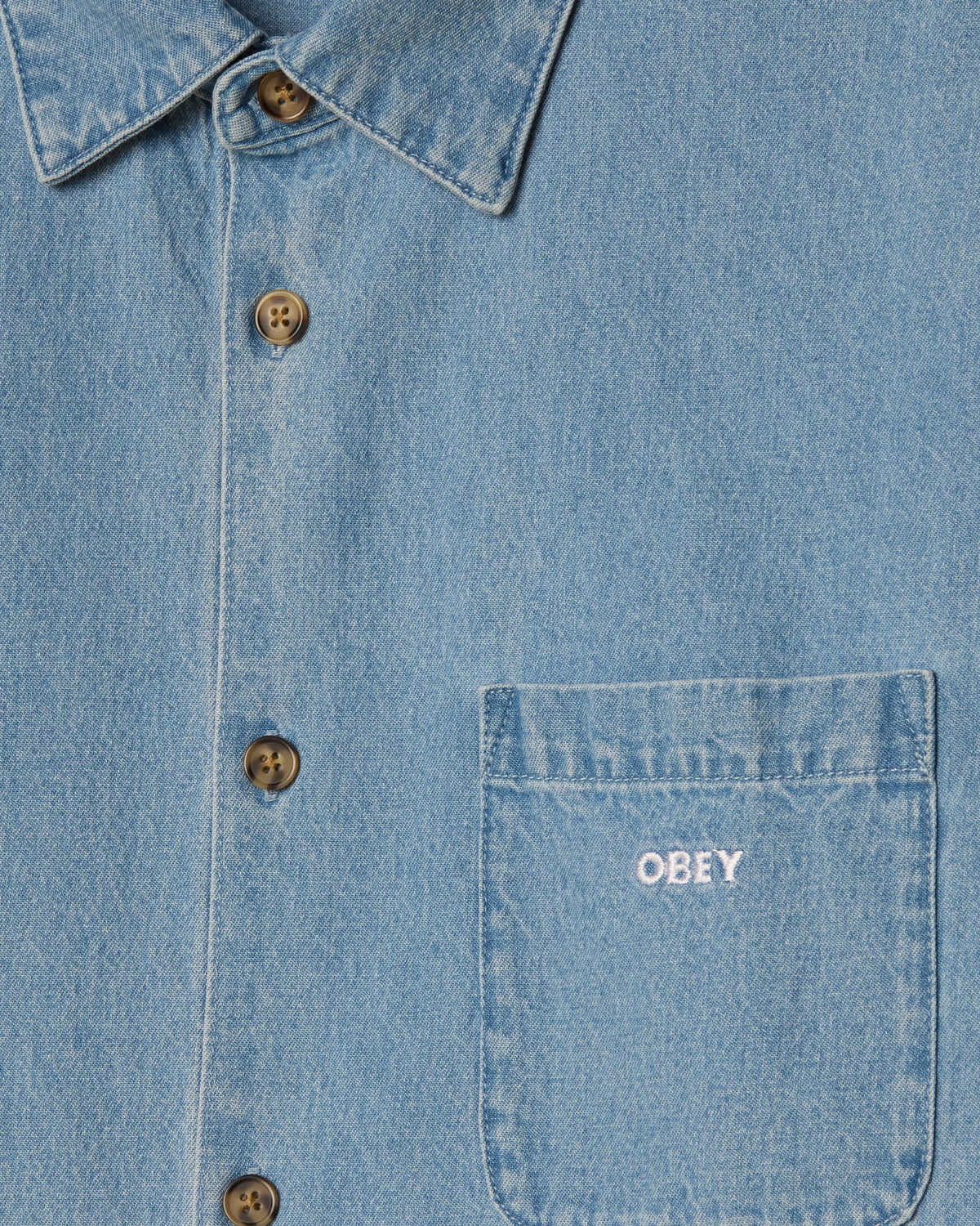 PABLO DENIM SHIRT - LIGHT INDIGO