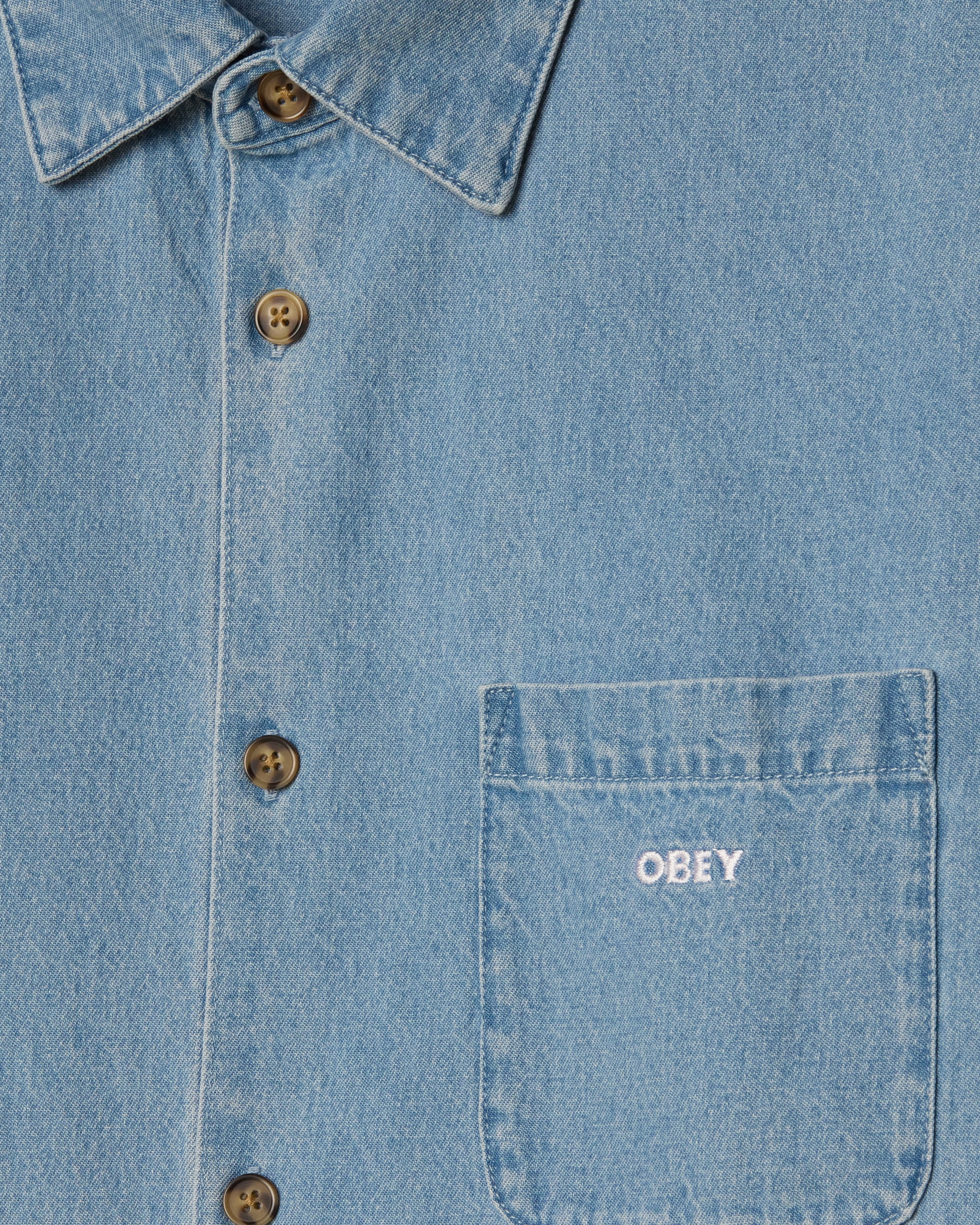 PABLO DENIM SHIRT - LIGHT INDIGO