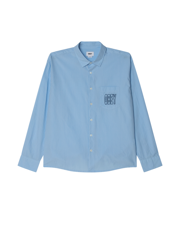 BIGWIG BLUEPRINT SHIRT - CERULEAN MULTI