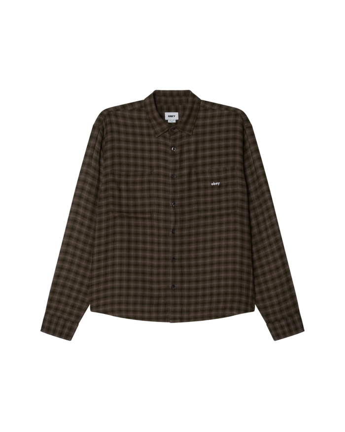 CLARENCE SHIRT - KOMBU GREEN MULTI