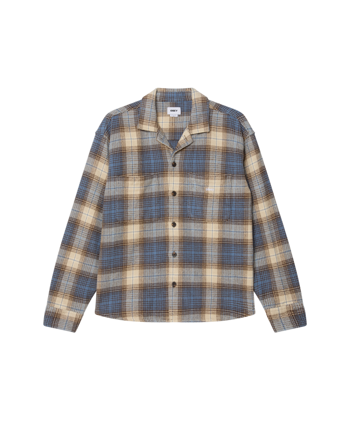 LAUREL SHIRT - CORONET BLUE MULTI