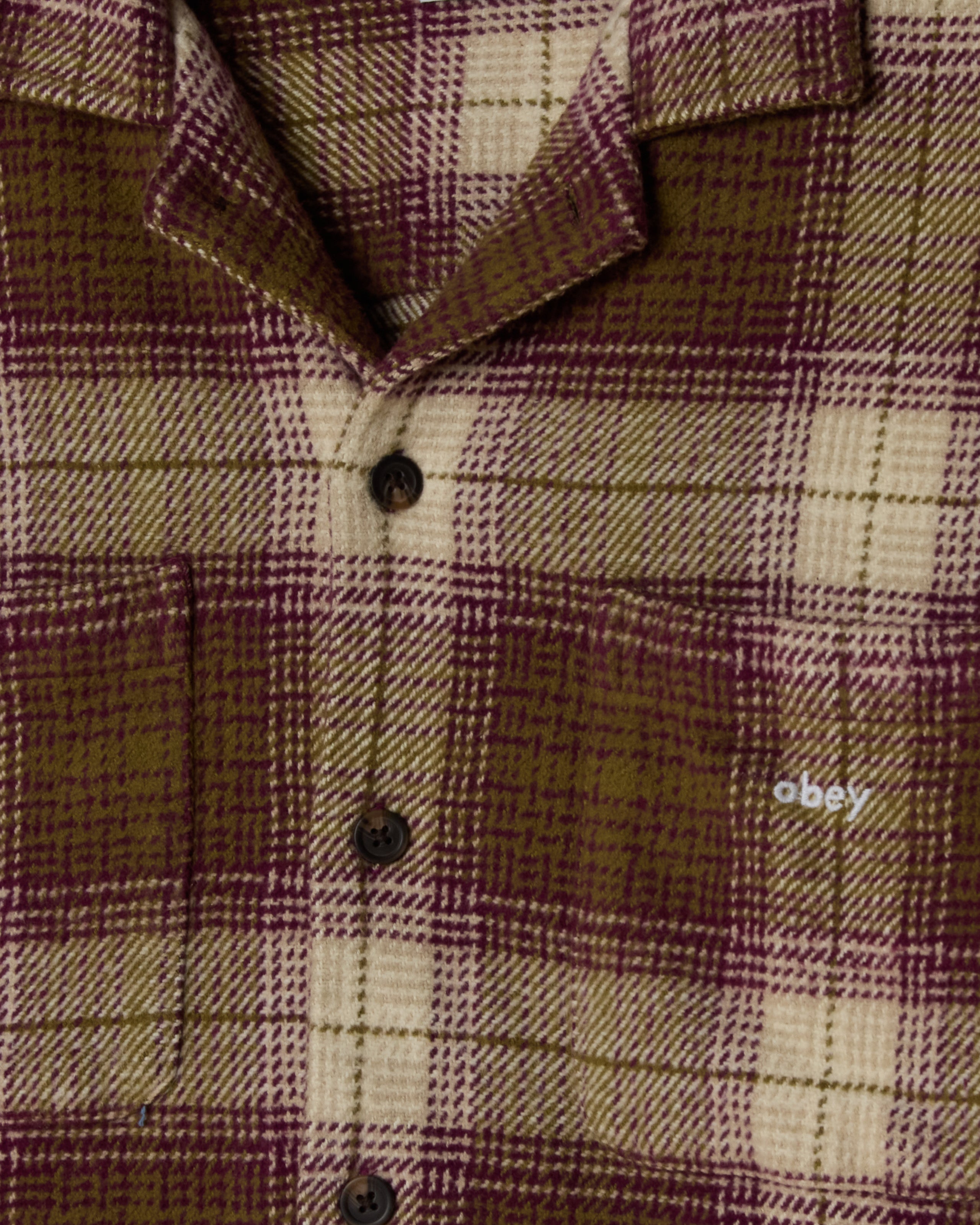 LAUREL SHIRT - MOSS GREEN MULTI