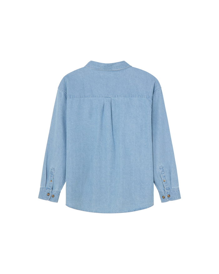 CHARLIE DENIM WOVEN - LIGHT INDIGO