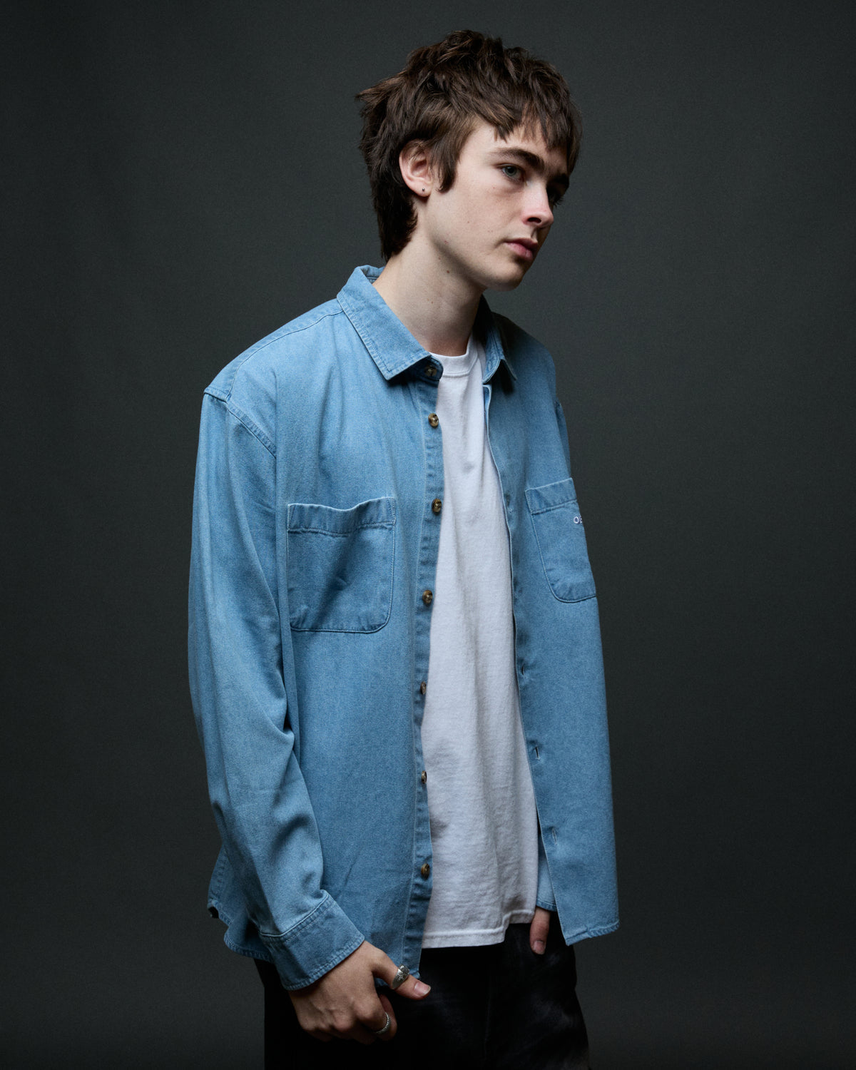 CHARLIE DENIM WOVEN - LIGHT INDIGO