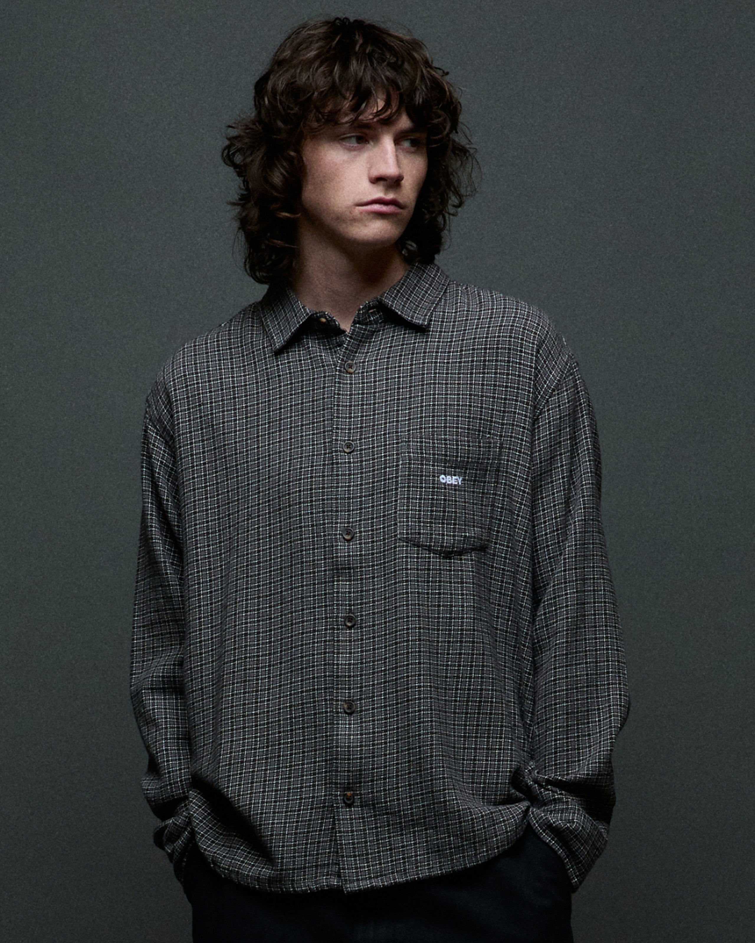 BIGWIG JACK SHIRT - BLACK MULTI