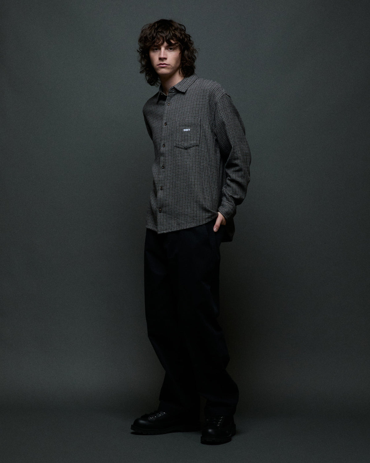 BIGWIG JACK SHIRT - BLACK MULTI