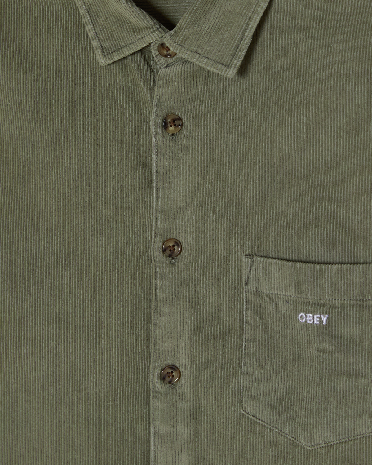 TOMMY CORDUROY SHIRT - VETIVER
