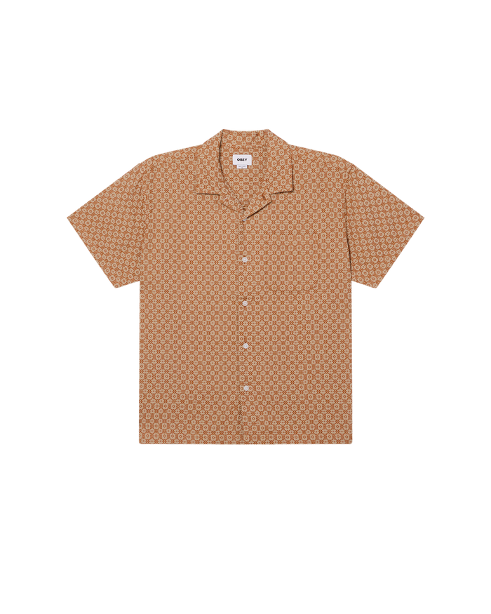 ADRIAN SS SHIRT - ABBEY STONE MULTI