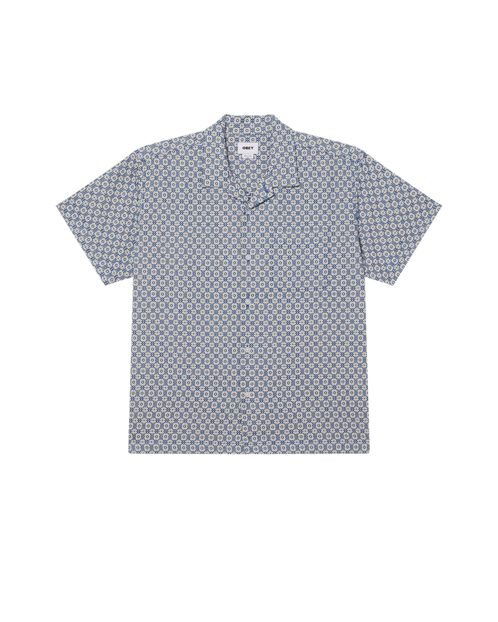 ADRIAN SS SHIRT - UNBLEACHED MULTI