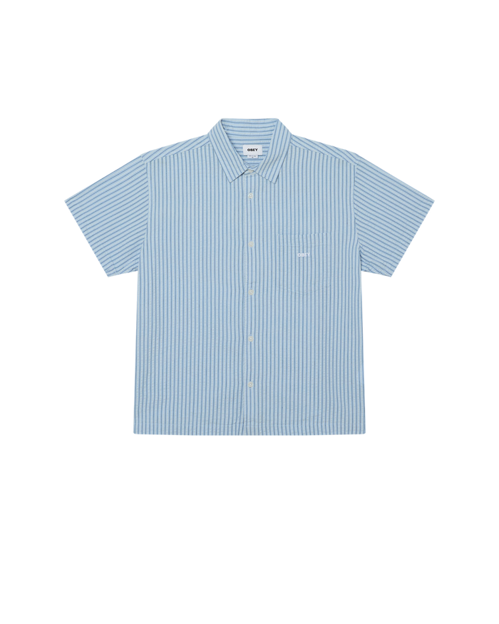 ALAN SS SHIRT - SKY BLUE MULTI