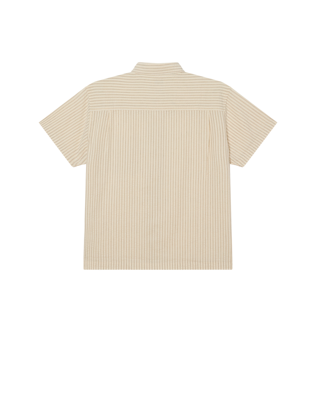 ALAN SS SHIRT - UNBLEACHED MULTI