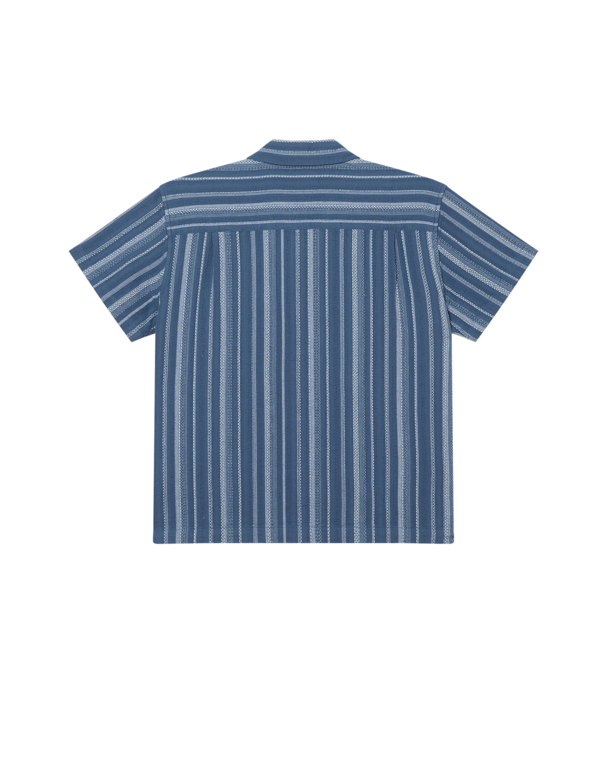 HUGH SS SHIRT - DULL BLUE MULTI